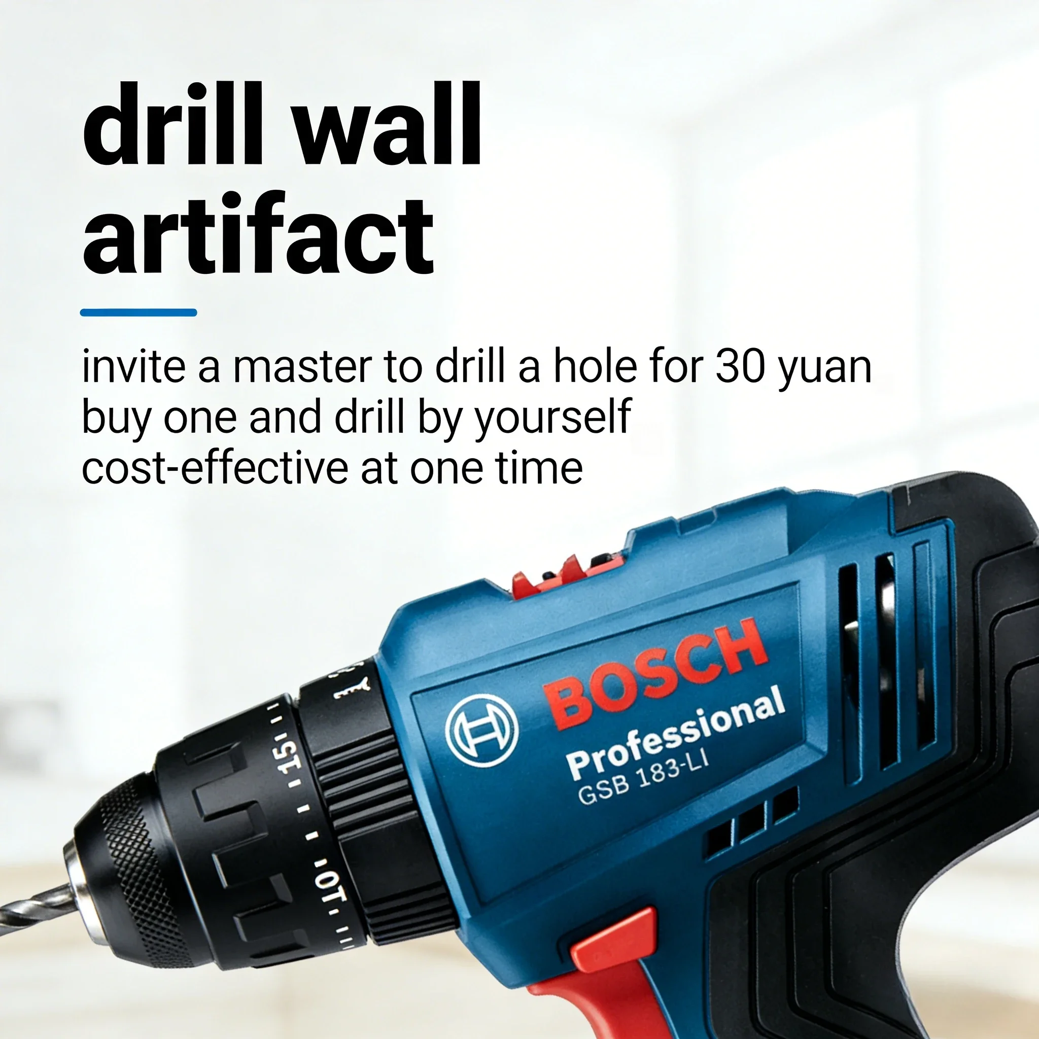 Bosch Drill Gsb 18V - 보쉬 GSB183-LI 18V 무선 임팩트 드릴,