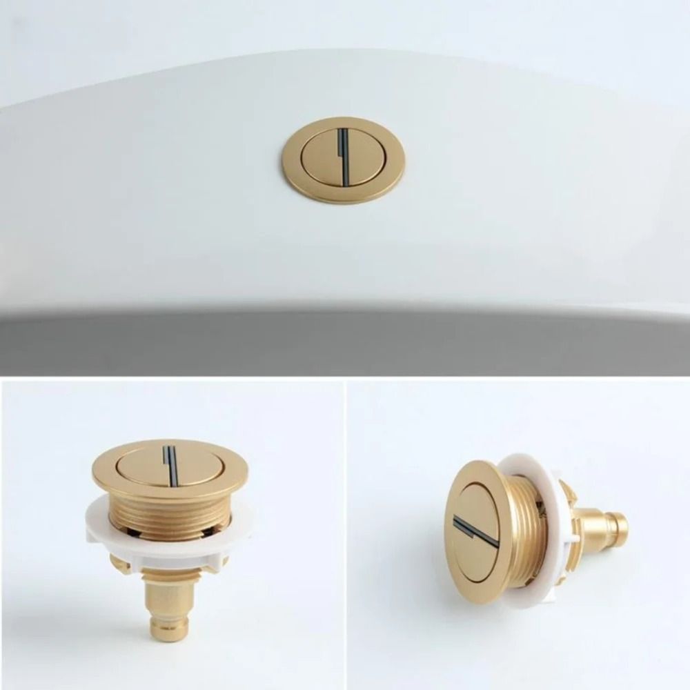크롬 도금 변기 푸시 버튼 원형 모양 절수형 변기 플러 - Toilet Fill Valve 리뷰 및 가격