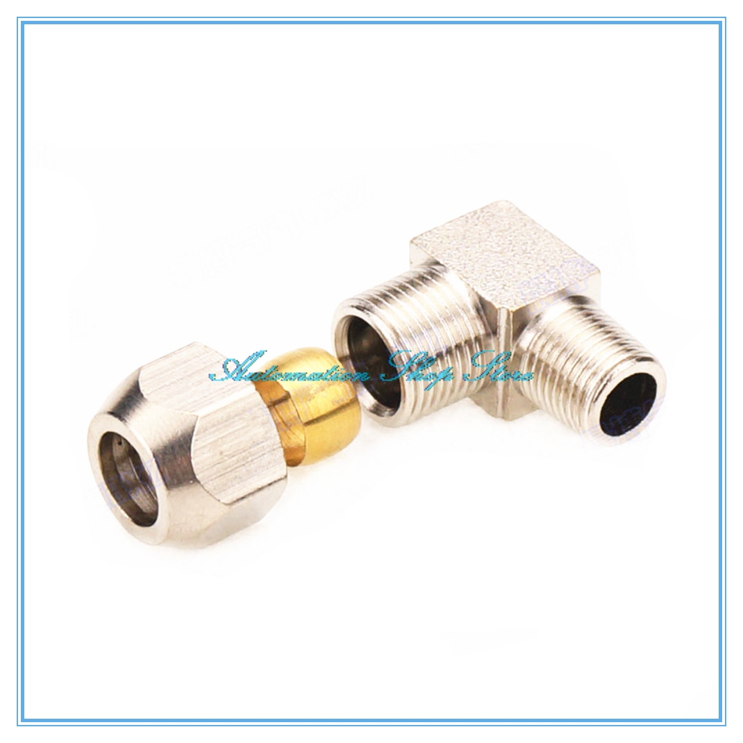 공압 피팅 수나사 엘보 황동, OD 튜브 커플러 어댑터 - Compression Fitting Brass 리뷰 및 가격