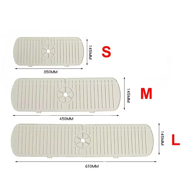 실리콘 수도꼭지 매트 싱크대 스플래시 가드 대형 배수  - Silicone Tap Washer 리뷰 및 가격