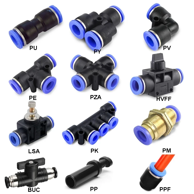 공압 피팅 피팅 퀵 커넥터 공기 워터 호스 튜브 커넥터 - Compression Fitting Brass 리뷰 및 가격