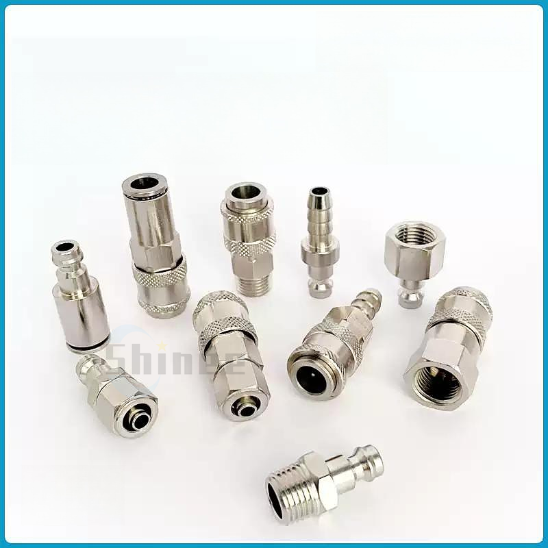 EU 모든 구리 니켈 도금 미니 공기 호스 퀵 커플링  - Compression Fitting Brass 리뷰 및 가격